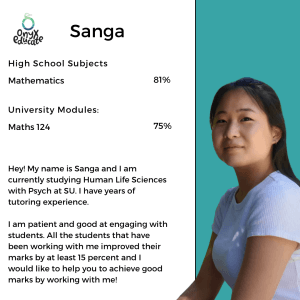 1 lesson with Sanga