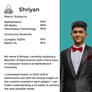 1 lesson with Shriyan