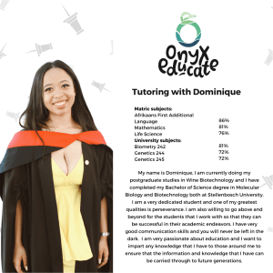 1 Lesson with Dominique