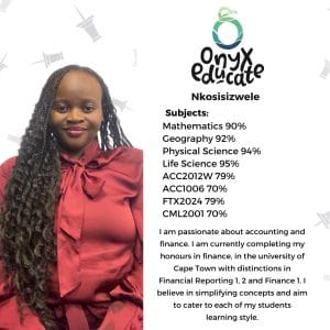 1 Lesson with Nkosisizwele M