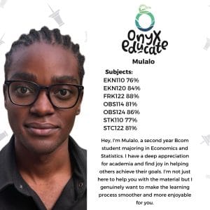 1 Lesson with Mulalo N