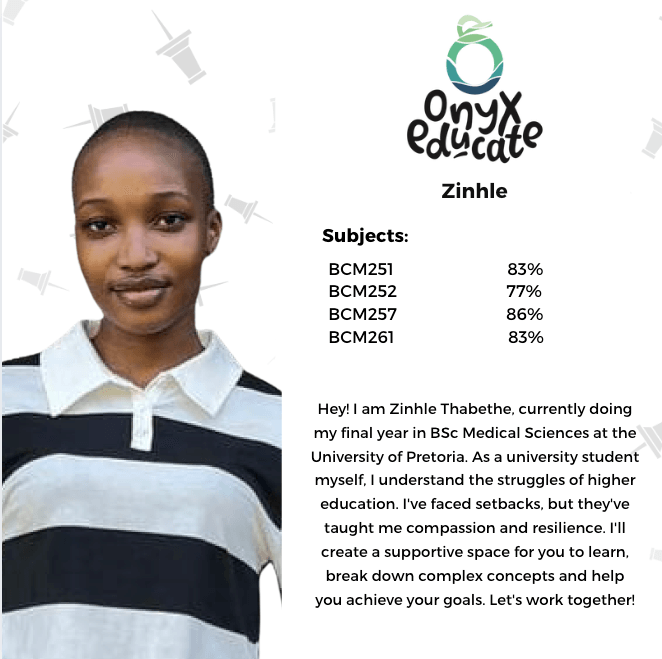 1 Lesson with Zinhle T